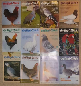 20 Ausgaben Gefluger Borse Deutsche Zeitschrift: 1992 top Kleintiere - Bild 1 von 6