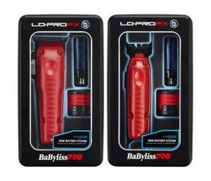 BaBylissPRO FXONE LO-PROFX Matte Red Clipper & Trimmer | FX829MR & FX729MR - Picture 1 of 12