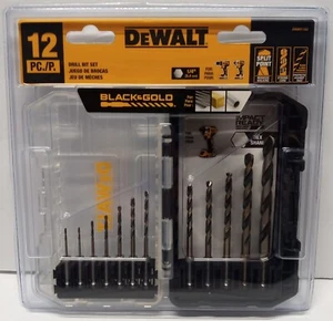 Dewalt 12-teiliges Bohrer-Set DWAH1182 schwarz & gold........................2 - Bild 1 von 2