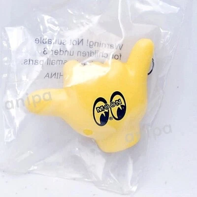 MOON Shaka Antennenaufsatz Mooneyes Ball Auto LKW Zubehör KFZ Hände - Bild 1 von 3