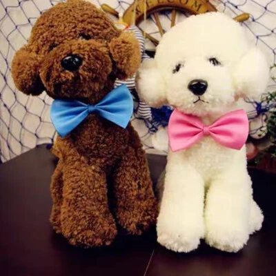 Lot De 10 Colliers Pour Chat Et Chien Avec Nœud Papillon Pour Animaux De  / - Photo 1/4