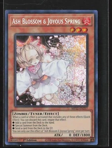 Yugioh MP22-EN257 Ash Blossom and Joyous Spring SECRET RARE 1ST EDITION - Picture 1 of 2