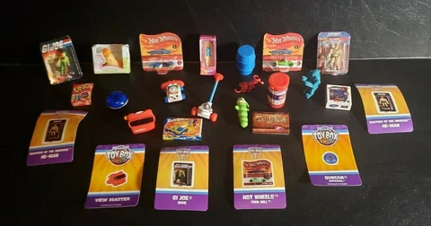 Micro Toy Box Miniature Toys & Stickers - YOU PICK - Super Impulse - Series 1 Cover