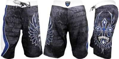 RARO: AFFLICTION GSP GEORGE ST. PIERRE BOARDHORTS MICRO - TALLA 31 - UFC / MMA 🔥 Foto 1 de 4