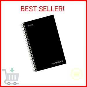 Top Flight Wired 3-Subject Notebook, 120 Sheet - Picture 1 of 2