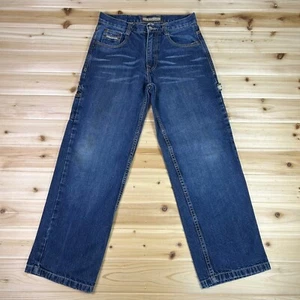 US Polo Assn. Jeans Boys 12 Straight Leg Carpenter Denim Blue Jeans - Picture 1 of 12
