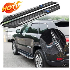 Fits for Range Rover L460 2023-2025 Running Board Side Step Nerf Bar Black - Picture 1 of 12