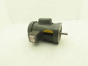 Baldor VL3504 AC Motor 1/2Hp 1725rpm 115/208-230V 1Ph 56C TEFC Farm Duty - Picture 1 of 11