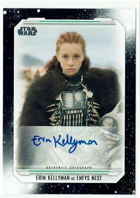 Star Wars Skywalker Saga Autograph Card A-EK Erin Kellyman as Enfys Nest  - Image 1 of 2