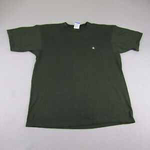  Vintage Converse Shirt Herren extra groß grün All Star Made in USA 90er Jahre T-Shirt ^