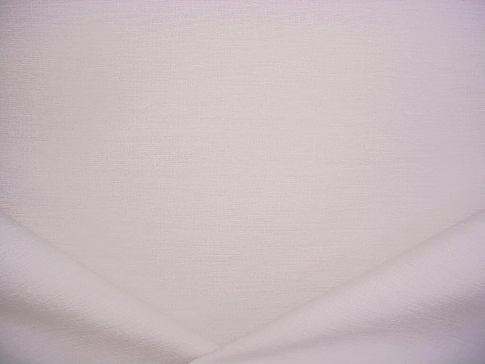 6-7/8Y Thibaut W80063 Interlude White Textured Outdoor Patio Upholstery Fabric - Image 1 of 4