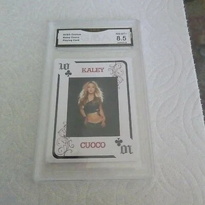 TARJETA DE JUEGO KALEY CUOCO PENNY THE BIG BANG THEORY ESTILO FRANCÉS GRADO 10C 8.5 - Imagen 1 de 2