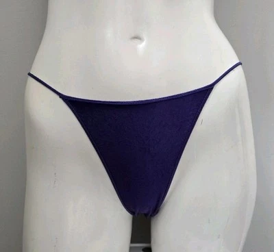 ¡Bragas Victoria's Secret de Colección Segunda Piel Púrpura Pierna Alta! S Foto 1 de 4