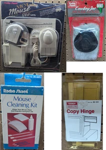 Radio Shack / Tandy Mouse and Mouse Accessories Lot - Afbeelding 1 van 10