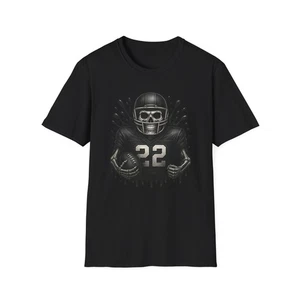 Camiseta Fútbol Calavera Unisex - Camiseta Gráfica Deportiva para Jugadores, Halloween [...] - Imagen 1 de 8