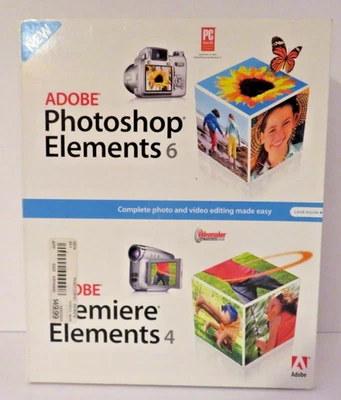 Adobe Photoshop Elements 6/Adobe Premiere Elements 4 Nuevo Foto 1 de 4