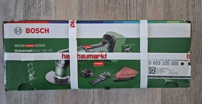 Bosch Multifunktionswerkzeug Universal Multi 18V-32 - Sägen Trennen Schleifen - Bild 1 von 4