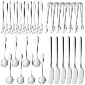 32 Pieces Cheese Butter Spreader Knives Set, Charcuterie Accessories Stainles... - Picture 1 of 6
