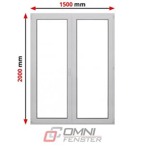 Balkon Kunststofffenster aus Polen Kunststoff 150 x 200 cm Fenster in 10 Tagen - Bild 1 von 10