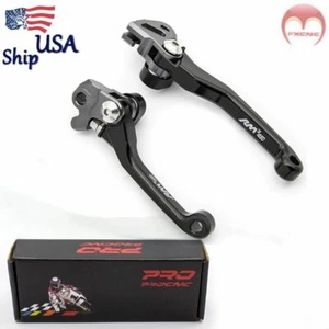 CNC For KX100/85 2001 2002 2003 2004-2021 Kawasaki Brake Clutch Lever Dirt Bike - Picture 1 of 9