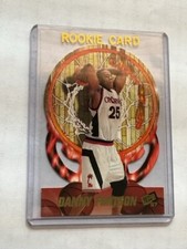 1997 Press Pass Double Threat Light It Up Danny Fortson #LU10 Rookie