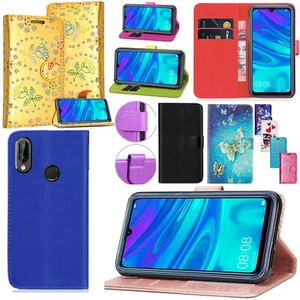 Case for Huawei P20 P30 Pro Lite 2019 Leather Magnetic Flip Wallet Stand Cover - Picture 1 of 20