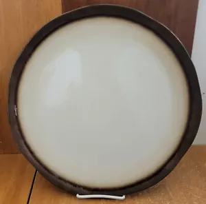 Target Home THIRA CREAM 14" Chop plate / Round platter, Stoneware, Very good - Picture 1 of 7