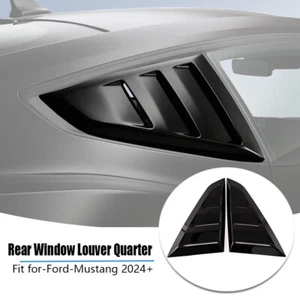 Cubiertas de persiana pilar C ventana trasera de coche Dark Horse GT 2024+ para Ford Mustang S650 - Imagen 1 de 10