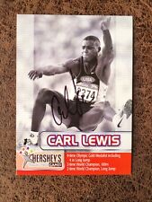 Hershey Track & Field flyer Carl Lewis - Autographed!