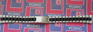 Original vintage Omega Seamaster 9066/422 band 16mm - totally length.18cm ladies - Picture 1 of 8