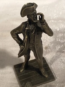 THE SEA CAPTAIN - PEOPLE OF COLONIAL AMERICA VINTAGE FRANKLIN MINT PEWTER FIGURE - Picture 1 of 8
