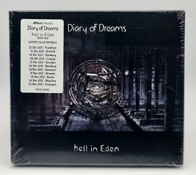 Hell in Eden von Diary of Dreams, Tour 2017, CD, NEU OVP  - Bild 1 von 2