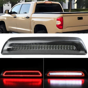 For 2007-2021 Toyota Tundra Led 3RD Third Tail Rear Brake Cargo Lamp Light Smoke - Picture 1 of 6