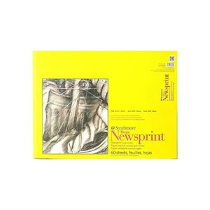 Strathmore 300 Series Rough Newsprint Pad 18x24 60 Sheets for Sketching - Picture 1 of 3