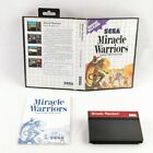 Miracle Warriors Sega Master System PAL