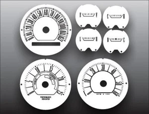 White Face Gauges for 1966 Plymouth Barracuda - Picture 1 of 4