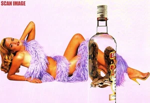 Advert for SMIRNOFF Vodka Drink Original 1990s 'Boa Constrictor' Print Ad 720/47 - Picture 1 of 1