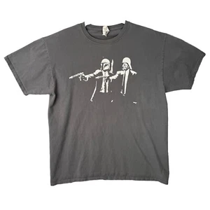 Darth And Boba Pulp Fiction Style T-shirt Men’s Large - Picture 1 of 4