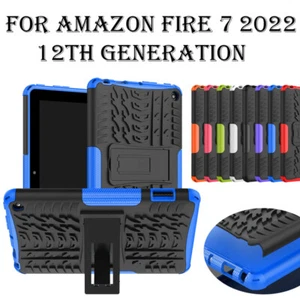 For Amazon All-new Fire 7 2022 12th Gen Hybrid Silicone Shockproof Cover Case - Picture 1 of 49