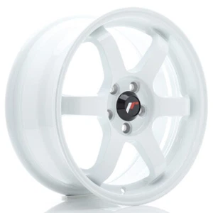 Un Cerchio Cerchione Ruota  in Lega Japan Racing  JR3 16x7 ET40 5x100 Bianco - Foto 1 di 1