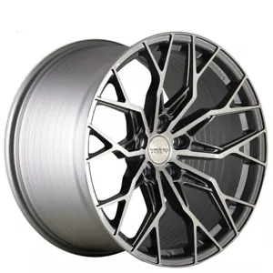 VARRO VD41x TITANIUM BRUSHED WHEELS CORVETTE C7 Z06 GRAND SPORT ZR1 19X10 20X12 - Picture 1 of 1