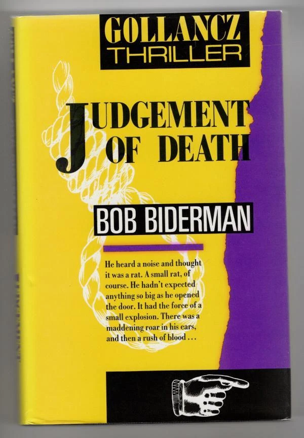Judgement of Death by Bob Biderman (First Edition) File Copy - Image 1 of 1