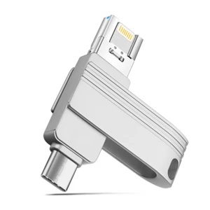 3in1 USB 3.0 Flash Drive Storage Memory Stick Type-c For iPhone Android Samsung - Photo 1/24