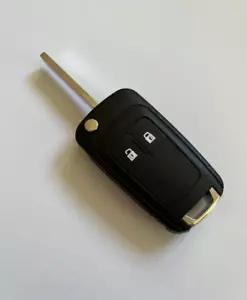 Opel Astra J 2010-2015 2 Button Flip Remote Key Case HU100 - Bild 1 von 3