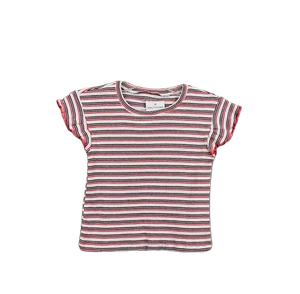 Camisa Joe's Girl, Talla 5, Roja, Negra, Blanca, Rayas, Manga Corta, Nueva  - Imagen 1 de 2