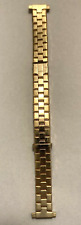 Vintage Women's Gold Tone Adjustable Watch Band 11-13mm New Old Stock. FLEX-ON