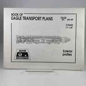 Eagle Transport Mondbasis Alpha Blueprints Space 1999 Techn. Zeichnung