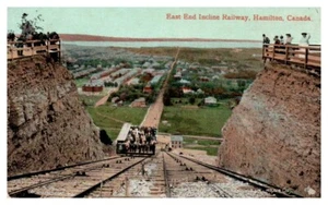 EAST END INCLINE RAILWAY Hamilton Canada railroad - Postcard - Picture 1 of 2