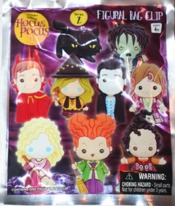 Disney Hocus Pocus Blind Pack Series 2 Figural Clip Spirit Halloween Open/New - Picture 1 of 12