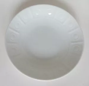 3 xOsmose Extra White Deep Cereal Plate Bowl 8 3/8" Philippe Deshoulieres France - Picture 1 of 4